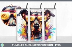 GorgeousHipster Dog Tumbler design.