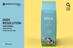 Milk Box Mockup Product Image 4