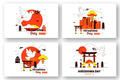 10 Hiroshima Day Vector Illustration Product Image 2