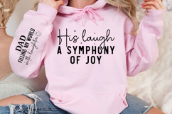 His laugh a symphony of joy Sleeve SVG Product Image 2