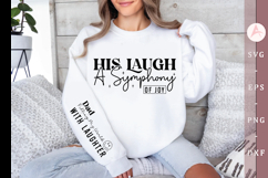 His laugh a symphony of joy Sleeve SVG Product Image 2
