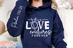 His Love Endures SVG Design Product Image 3