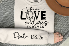 His Love Endures SVG Design Product Image 2