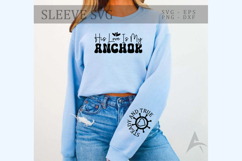 His Love is My Anchor Sleeve SVG Product Image 3
