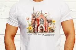 His Mercies Are New Every Morning Sublimation PNG Product Image 2