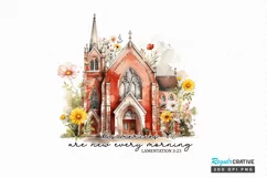 His Mercies Are New Every Morning Sublimation PNG Product Image 1