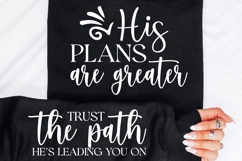 His Plans Are Greater SVG Design Product Image 2