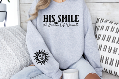 His smile a beacon of warmth Sleeve SVG Product Image 3