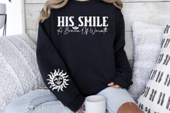 His smile a beacon of warmth Sleeve SVG Product Image 2