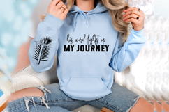 His word lights up my journey Sleeve SVG Design Product Image 3