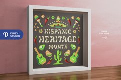 Hispanic Heritage Month 3D Layered Paper Cut Product Image 2