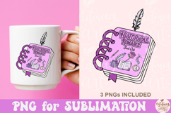 Historical Romance Book Club Notebook Png Product Image 2