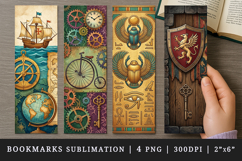 Historical bookmarks printable sublimation bookmark design Product Image 1