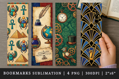 Historical bookmarks printable sublimation bookmark design Product Image 1