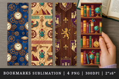 Historical bookmarks printable sublimation bookmark design Product Image 1