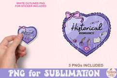 Historical Romance Heart Frame PNG Product Image 1