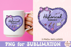 Historical Romance Heart Frame PNG Product Image 2