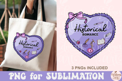 Historical Romance Heart Frame PNG Product Image 3