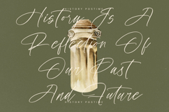 History Postime Modern Script Font Product Image 4