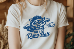 Funny Baseball Raccoon Bundle SVG - 11 Designs - Trash Panda Product Image 3