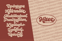 Hitec JM Script font Duo Product Image 7
