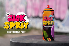 Heavy Jack | Layered Graffiti Font | Instant Download Product Image 6