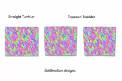 Abstract lemons tumbler,20 oz skinny tumbler sublimation Product Image 3