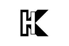 HK KH logo design Product Image 1