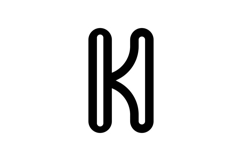 HK KH logo design Product Image 1