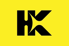 HK logo design Product Image 1
