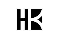 HK logo design Product Image 1