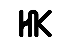 HK logo design Product Image 1