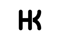 HK logo design Product Image 1