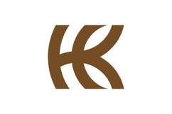 HK logo design Product Image 1