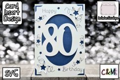Birthday card | Card Insert | Birthday | SVG | 18-90 Product Image 13