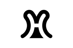 HM MH logo design Product Image 1