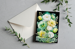 Mother&#039;s Day Card, Watercolor Floral Printable Card, c10 Product Image 2