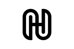 HN NH logo design Product Image 1