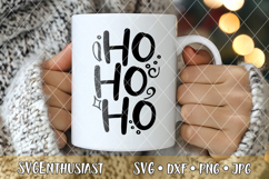 Ho ho ho SVG cut file Product Image 3