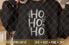 Ho ho ho SVG cut file Product Image 4