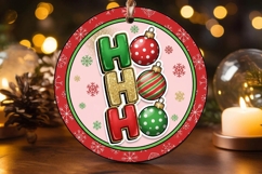 Ho Ho Ho Christmas Ornaments Ornament Product Image 2
