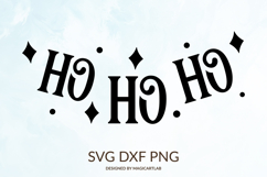 Christmas SVG|Ho Ho Ho Clipart Product Image 1