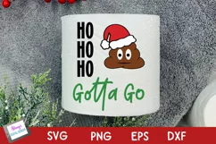 Christmas Toilet Paper | Ho Ho Ho Gotta Go Product Image 1