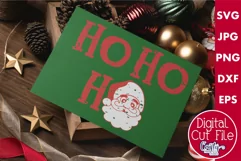 Grunge Santa | Ho Ho Ho Christmas Svg Design For Shirts Product Image 1