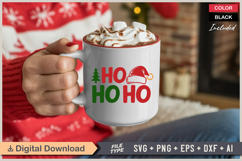 Ho Ho Ho SVG | Christmas SVG | Holiday SVG | Xmas SVG Product Image 3