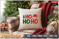 Ho Ho Ho SVG | Christmas SVG | Holiday SVG | Xmas SVG Product Image 4