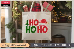 Ho Ho Ho SVG | Christmas SVG | Holiday SVG | Xmas SVG Product Image 5