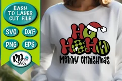 Ho Ho Ho Merry Christmas - A Retro Cricut Cut File