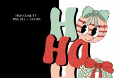 Ho Ho Ho Png Retro Christmas Sublimation Christmas Png