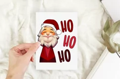 HO HO HO Santa Clause Sublimation | Funny Christmas PNG Product Image 3
